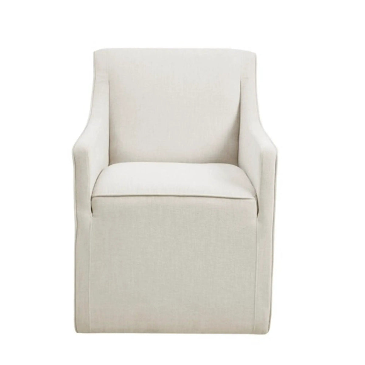 Traditional Dining Armchair | Upholstered | Fully Assembled | Gray