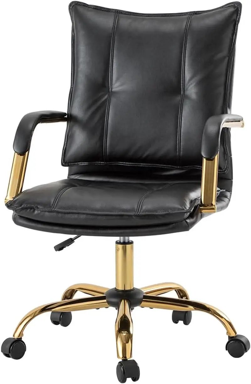 Black Office Desk Chair With Adjustable Height Elegant from PriceLows™