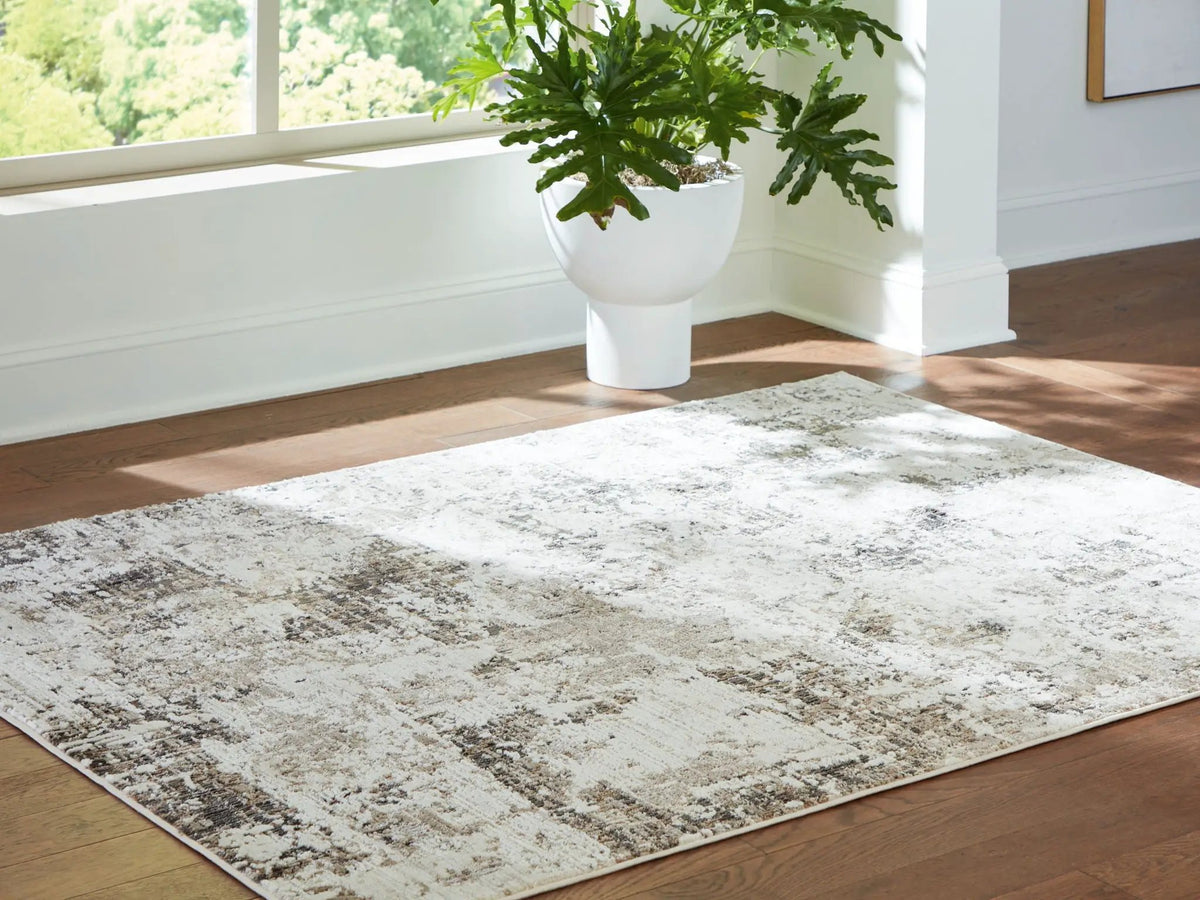 Barricland Area Rug | 120 x 156 Inch | Abstract Design | Multicolored Palette