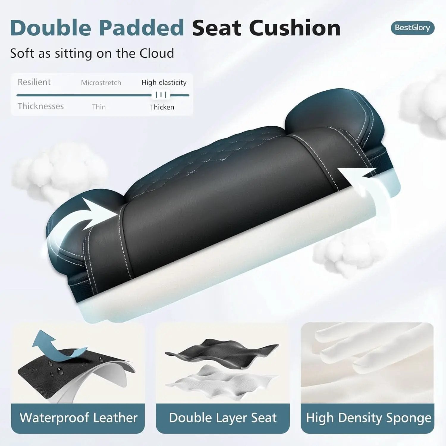 Ergonomic High Back Office Chair Tall With Lumbar Support from PriceLows™