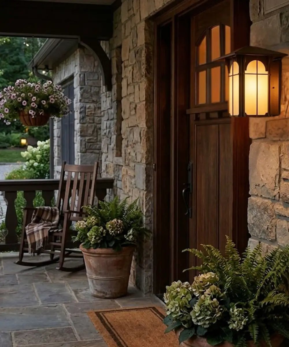 Outdoor Wall Lantern | 14H 1-Light | Olde Brick Bronze | Amber Honey Opal