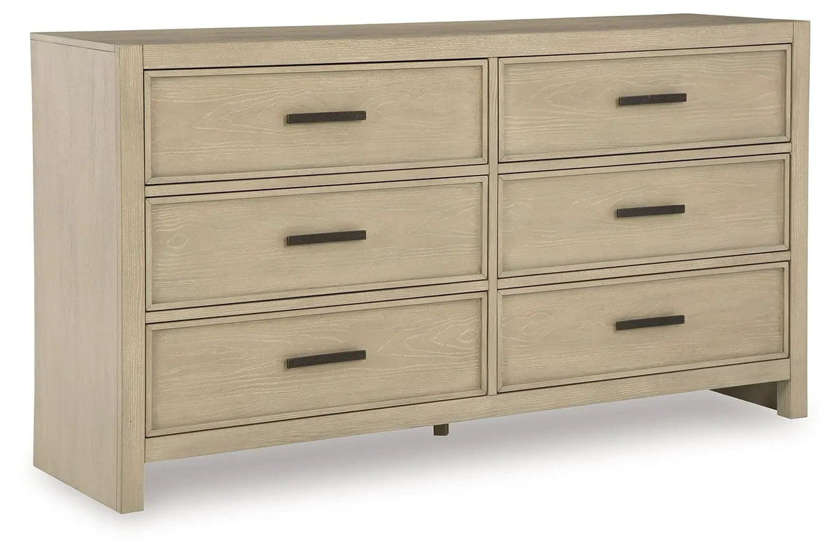 Calmoro Dresser | 2 Pieces | Steel & Metal | Bedroom