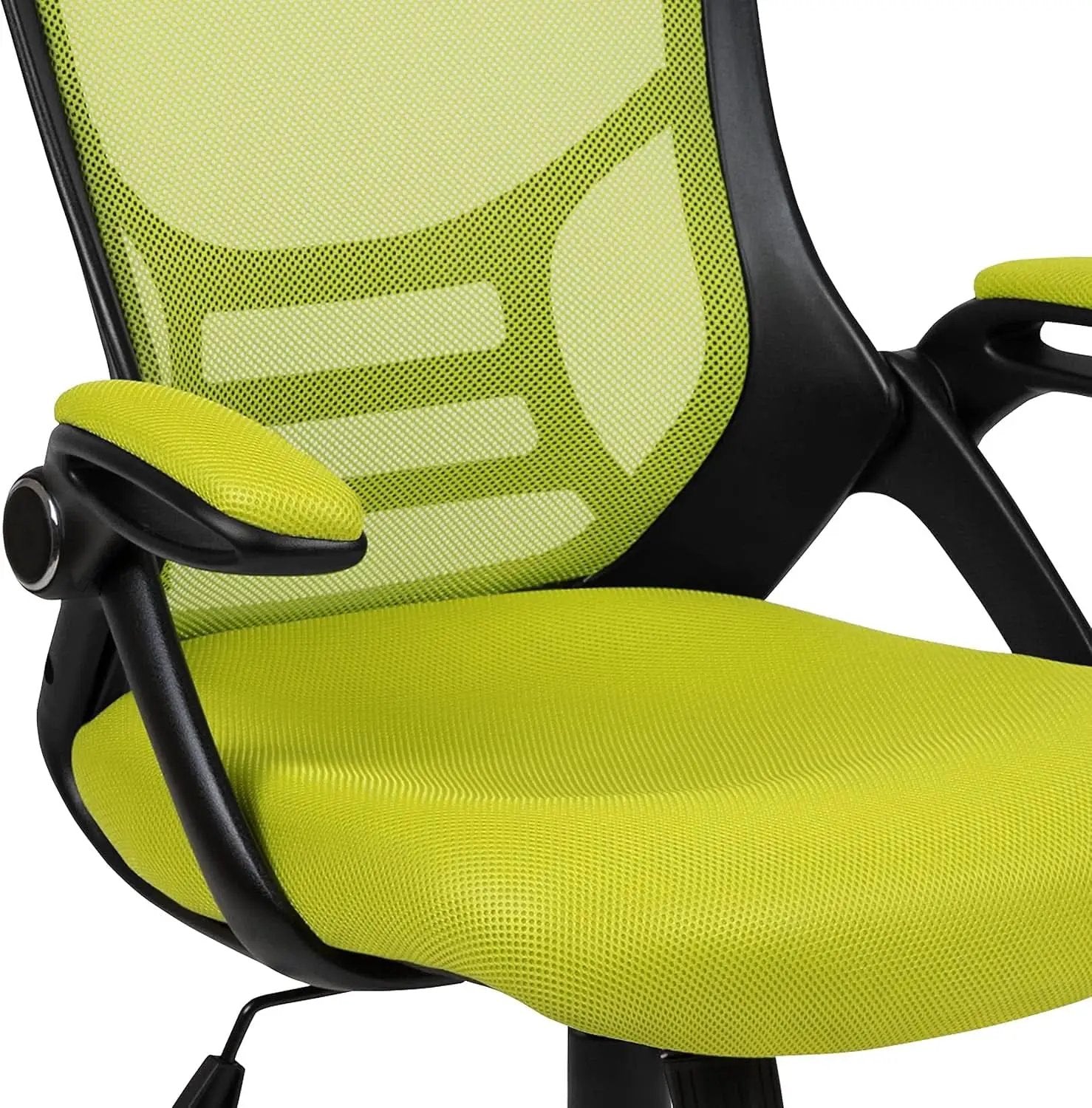 Ergonomic Mesh Back Office Chair Lumbar Support Black Green from PriceLows™