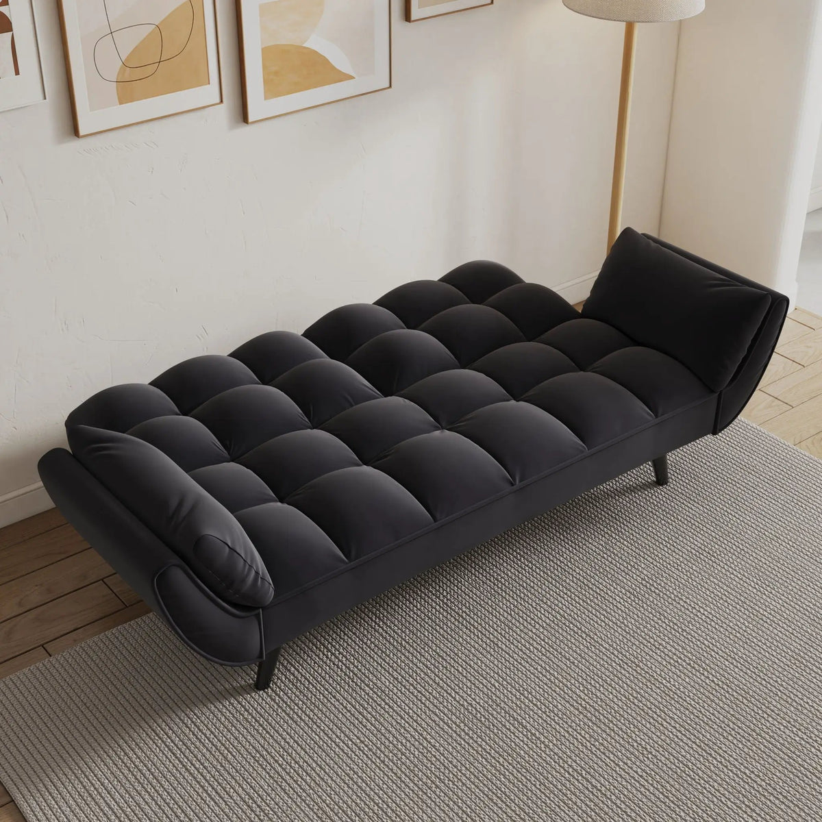 Convertible Sofa | Two Seater | Adjustable Back | Compact