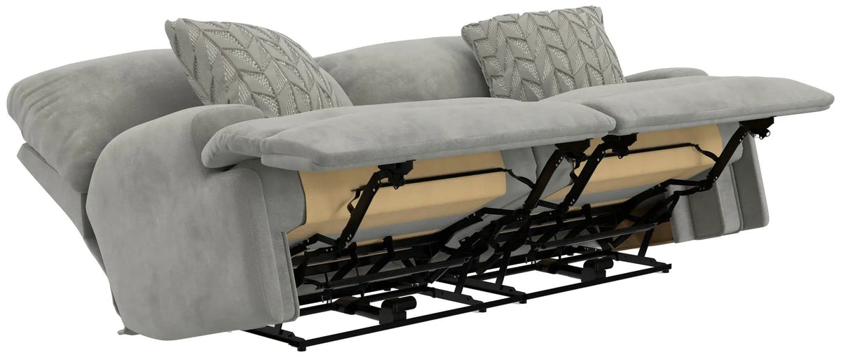 Renaldo Power Sofa With Zero Gravity Recline | 93 x 43 x 43 in | Polyester & Fabric | Stone