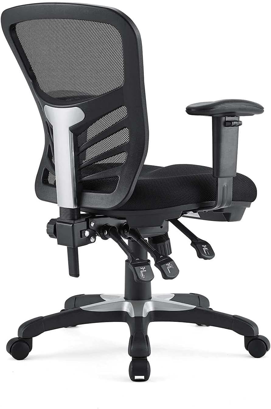 Articulate Ergonomic Mesh Office Chair Black Lumbar Support from PriceLows™
