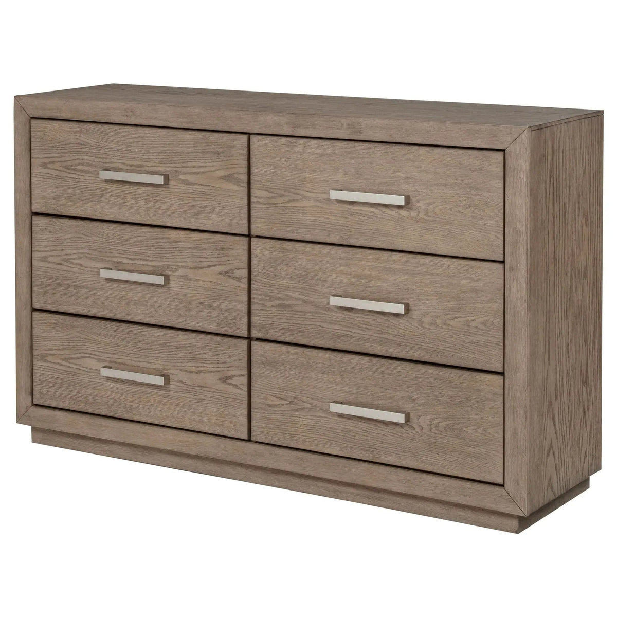 Kenora 6-drawer Dresser Barley | 64 x 18 x 40.25 in | Wood | Brown