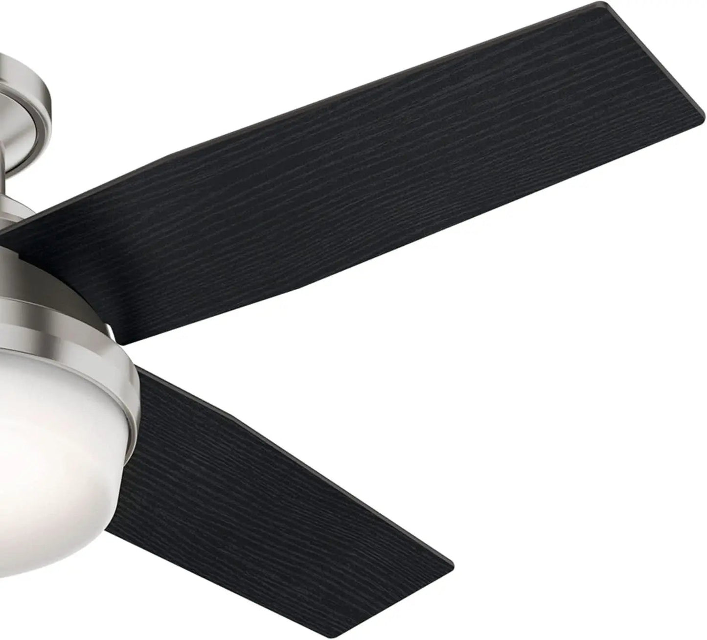 Fan Dempsey 44 Inch Brushed Nickel Ceiling Fan With LED from PriceLows™