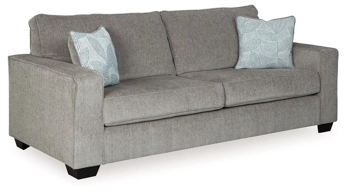Altari Stationary Sofa | Sleek Track Arms | Plump Cushioning | Contemporary Profile