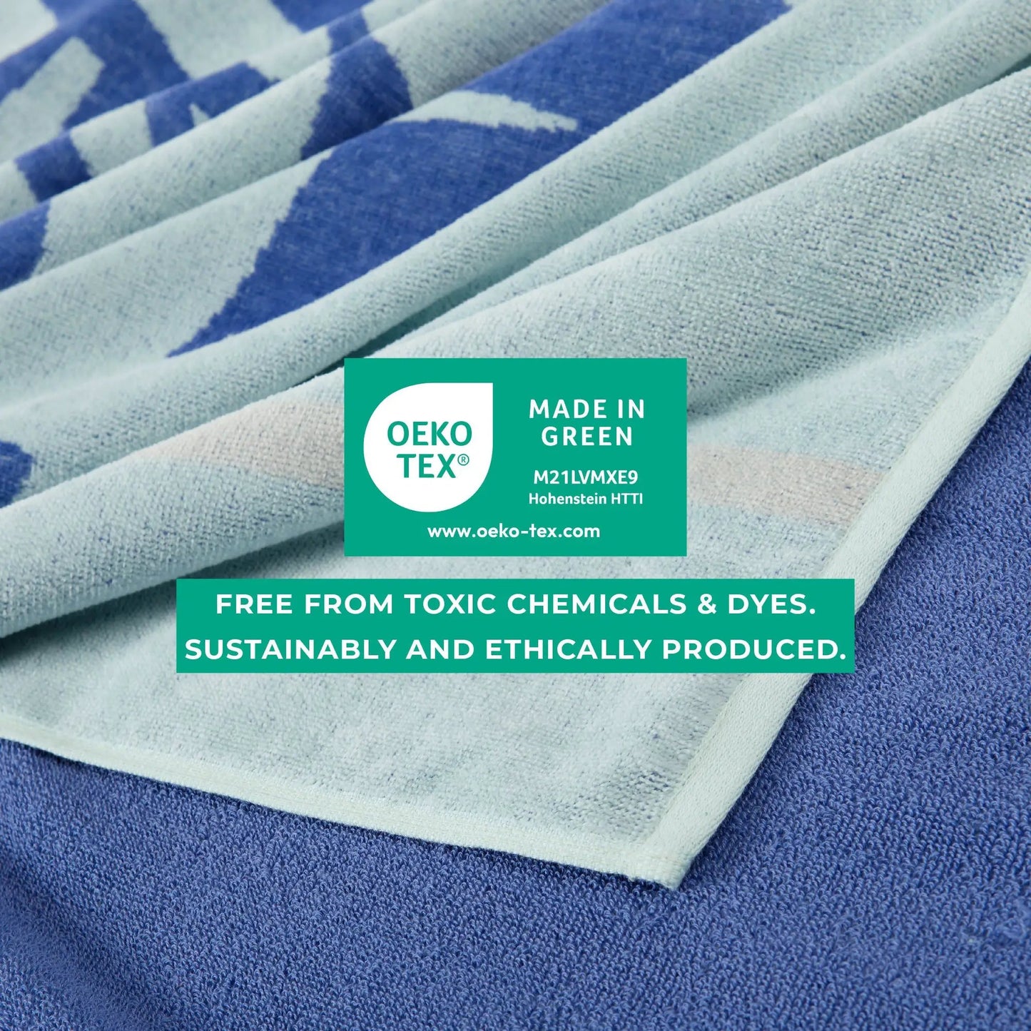 2 Pack Vibrant Beach Towels - Boca Collection from PriceLows™