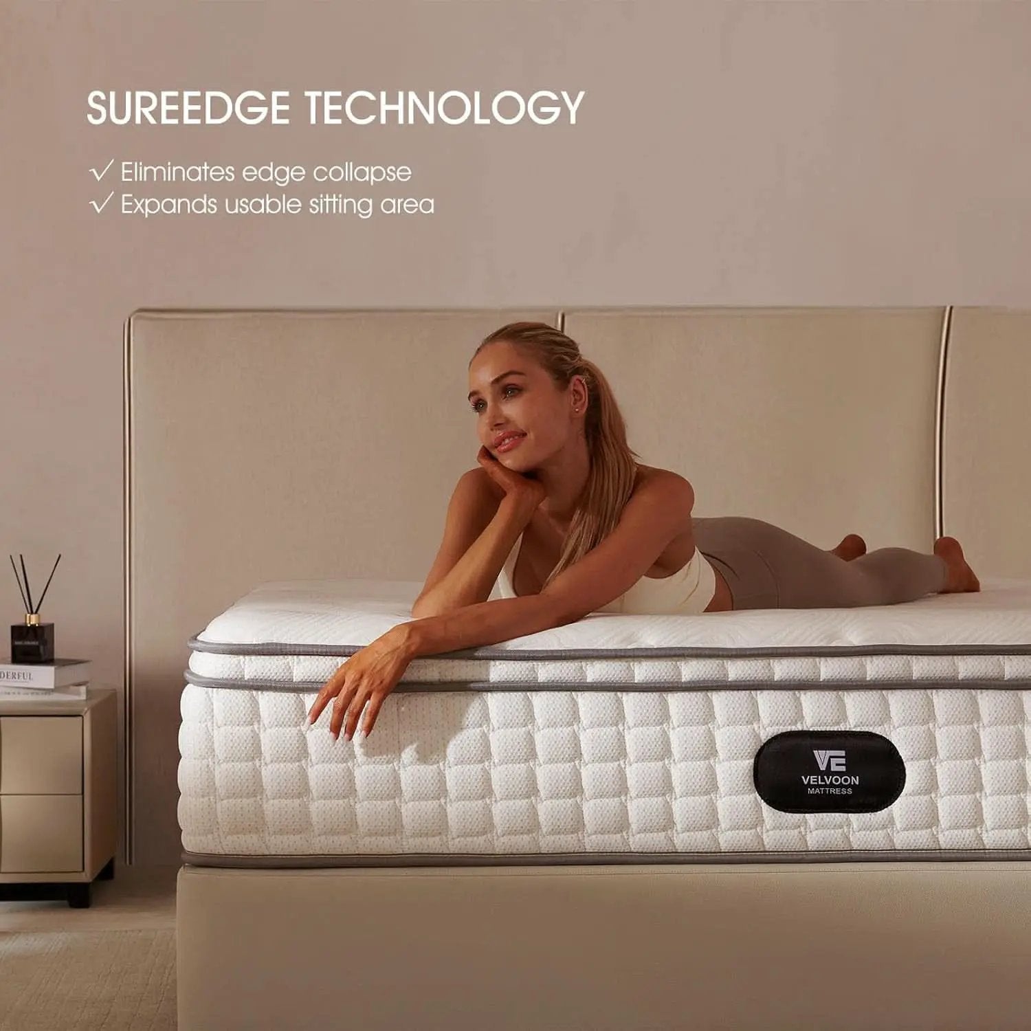 Queen TwelveInch Cooling Gel Memory Foam Pressure Relief Mattress from PriceLows™