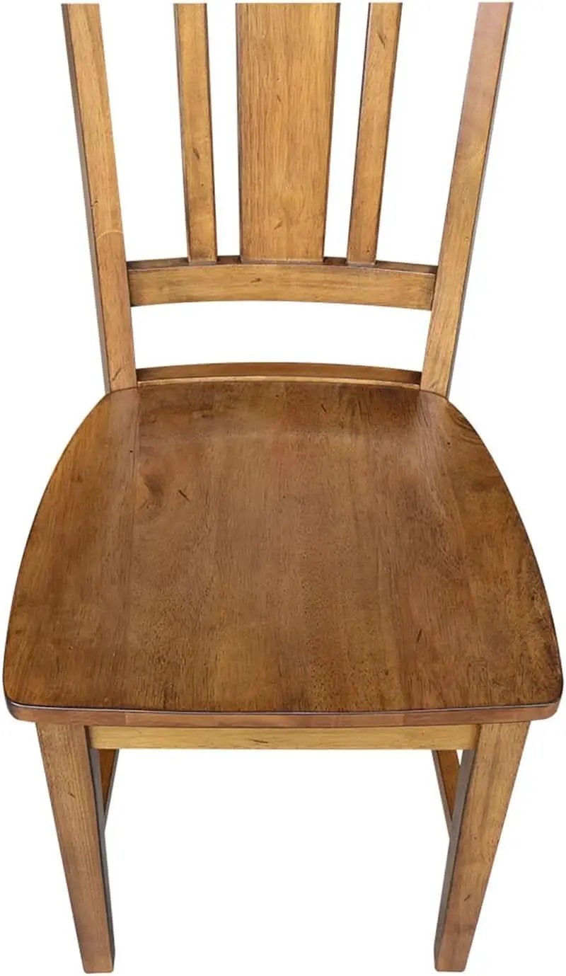 International Concepts San Remo Pecan Parawood Dining Chair from PriceLows™
