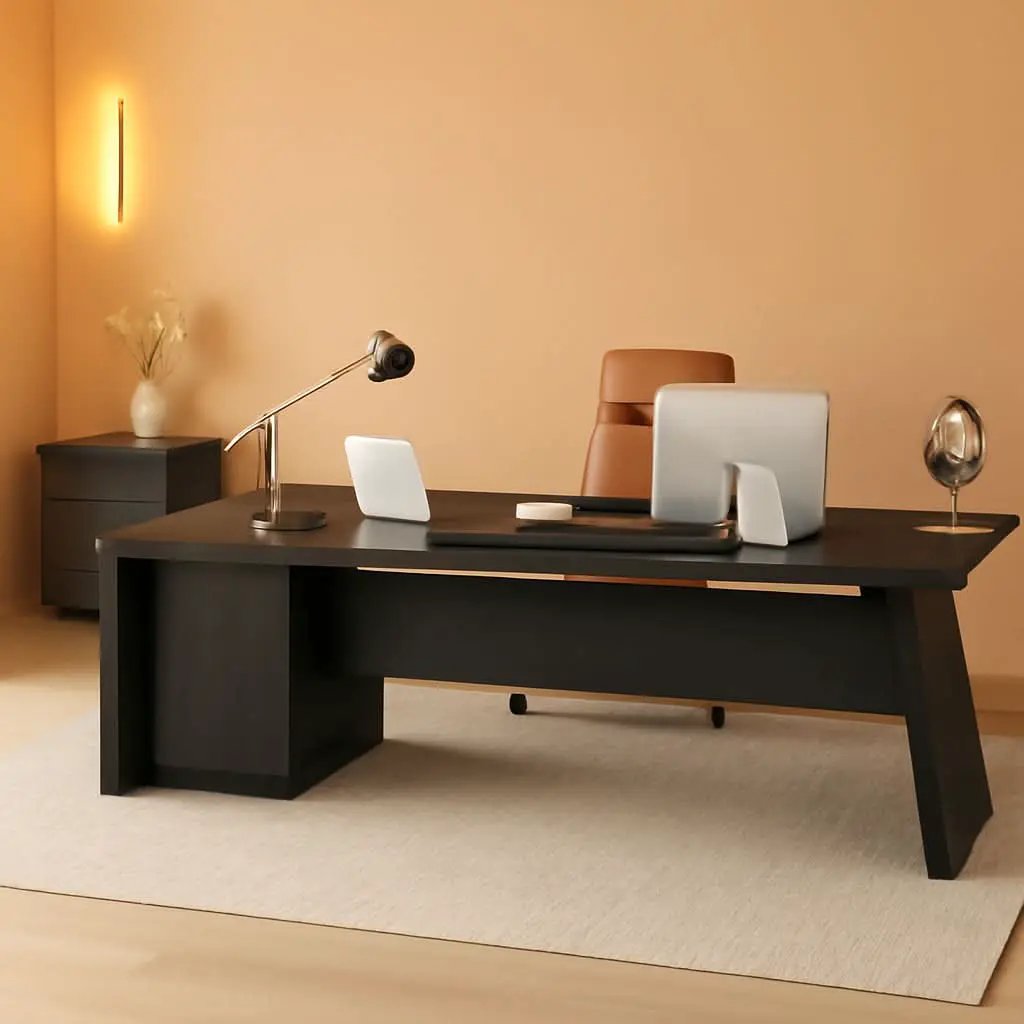 78 Inch L Shaped Desk With Drawers And File Cabinet Grey from PriceLows™