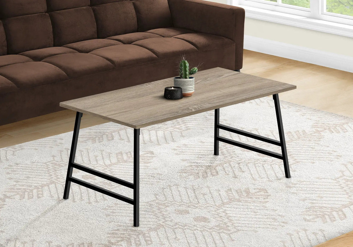 Rectangular Cocktail Table | Retro Flair | Clean Lines | Illustrated Assembly Instructions