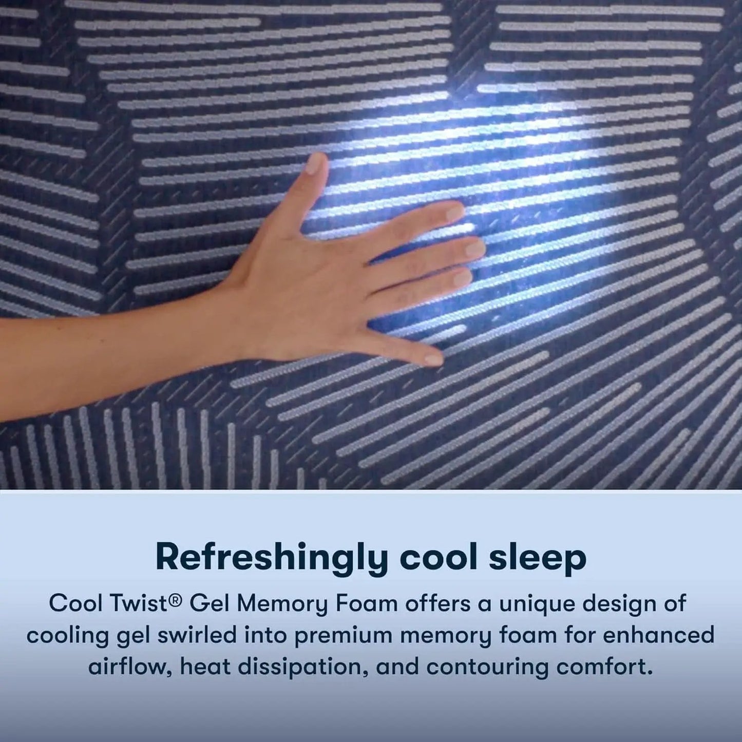 Queen Hybrid Mattress 12Inch Cooling Gel MemoryFoam from PriceLows™