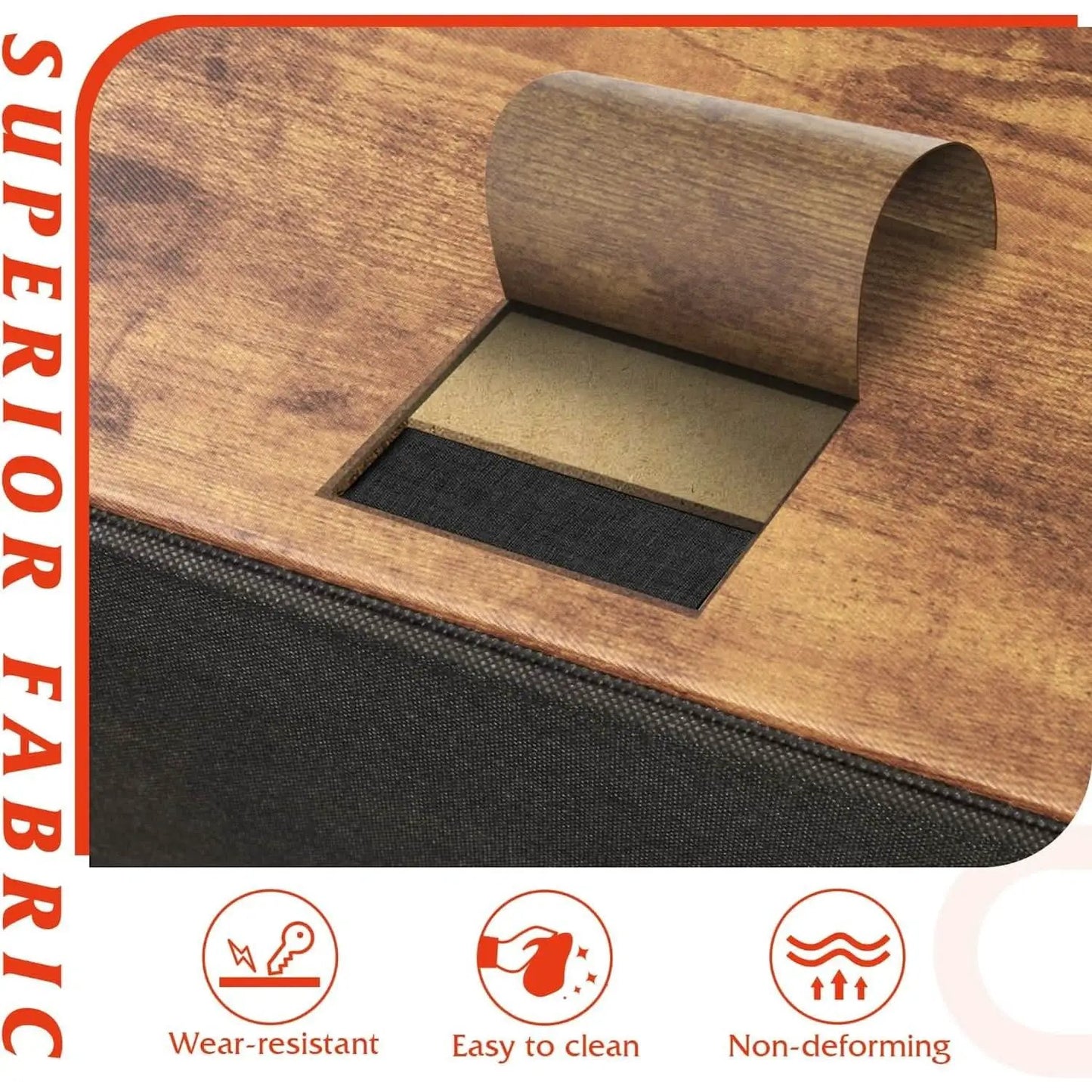 Four Drawer Dresser With Handles For Bedroom Storage from PriceLows™