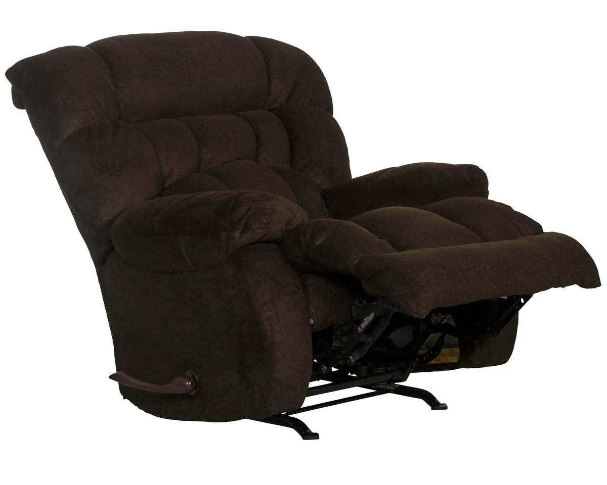 Daly Chaise Rocker Recliner Rocker Chair | 4 Pieces | Polyester & Fabric | Living Room