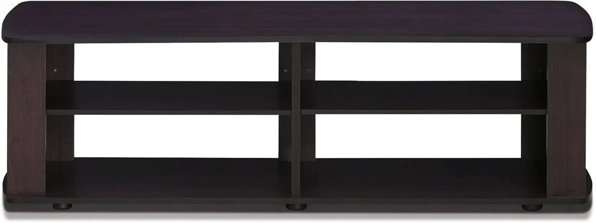 Nelly Dark Walnut Entertainment Center TV Stand 43.3W x 13.4H from PriceLows™
