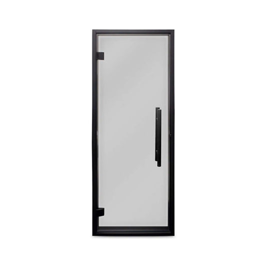 Prosaunas 24X73-Inch Black Alder Prehung Tinted Glass Sauna Door | Glass | Outdoor Living Use | Outdoor Living
