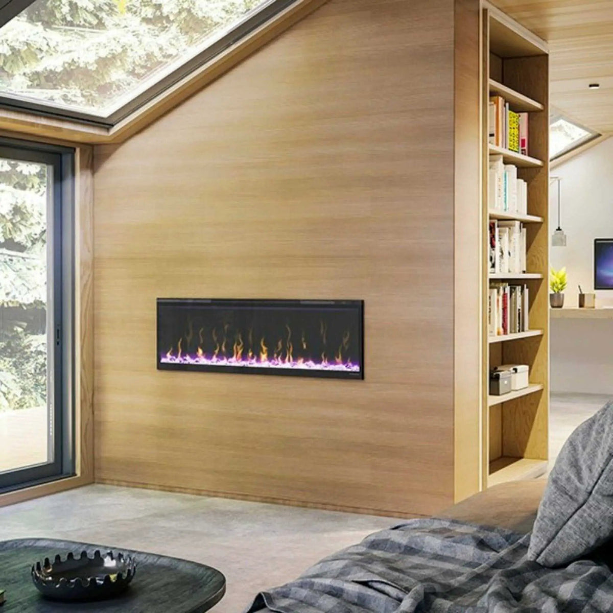Linear Electric Fireplace | Dimplex IgniteXL | Comfort Saver Heating System | Multi-Fire Flame Effect