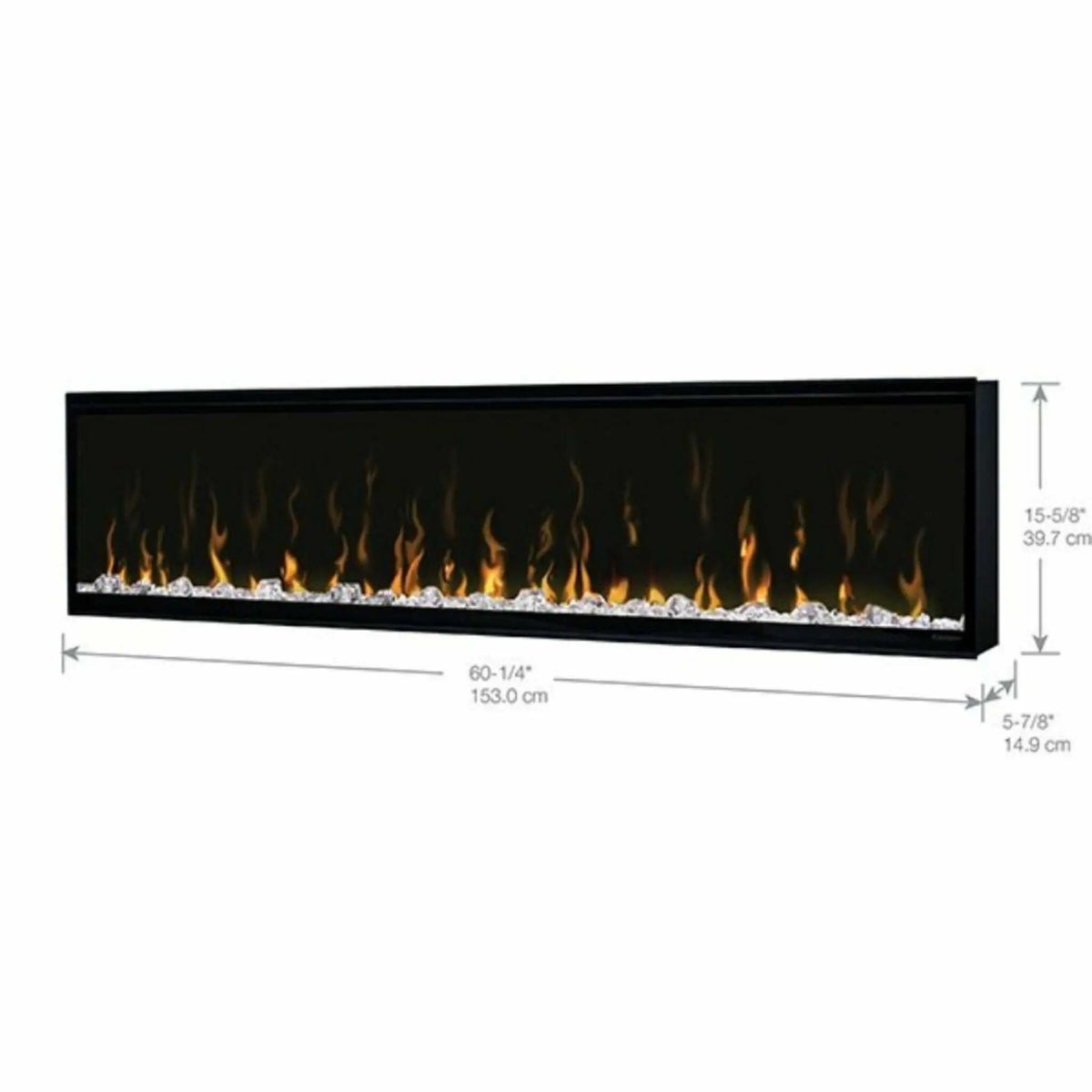 Linear Electric Fireplace | Dimplex IgniteXL | Comfort Saver Heating System | Multi-Fire Flame Effect