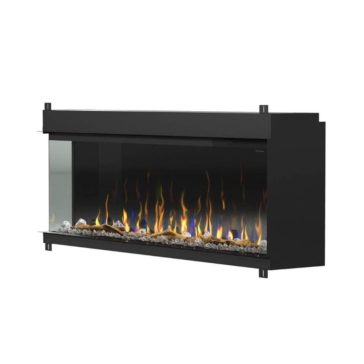 Built-In Linear Electric Fireplace | Dimplex IgniteXL Bold | 60 Inch Width | Multi-Color Flames