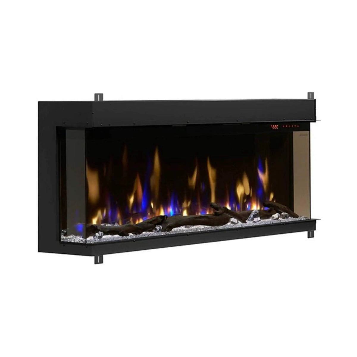 Built-In Linear Electric Fireplace | Dimplex IgniteXL Bold | 60 Inch Width | Multi-Color Flames