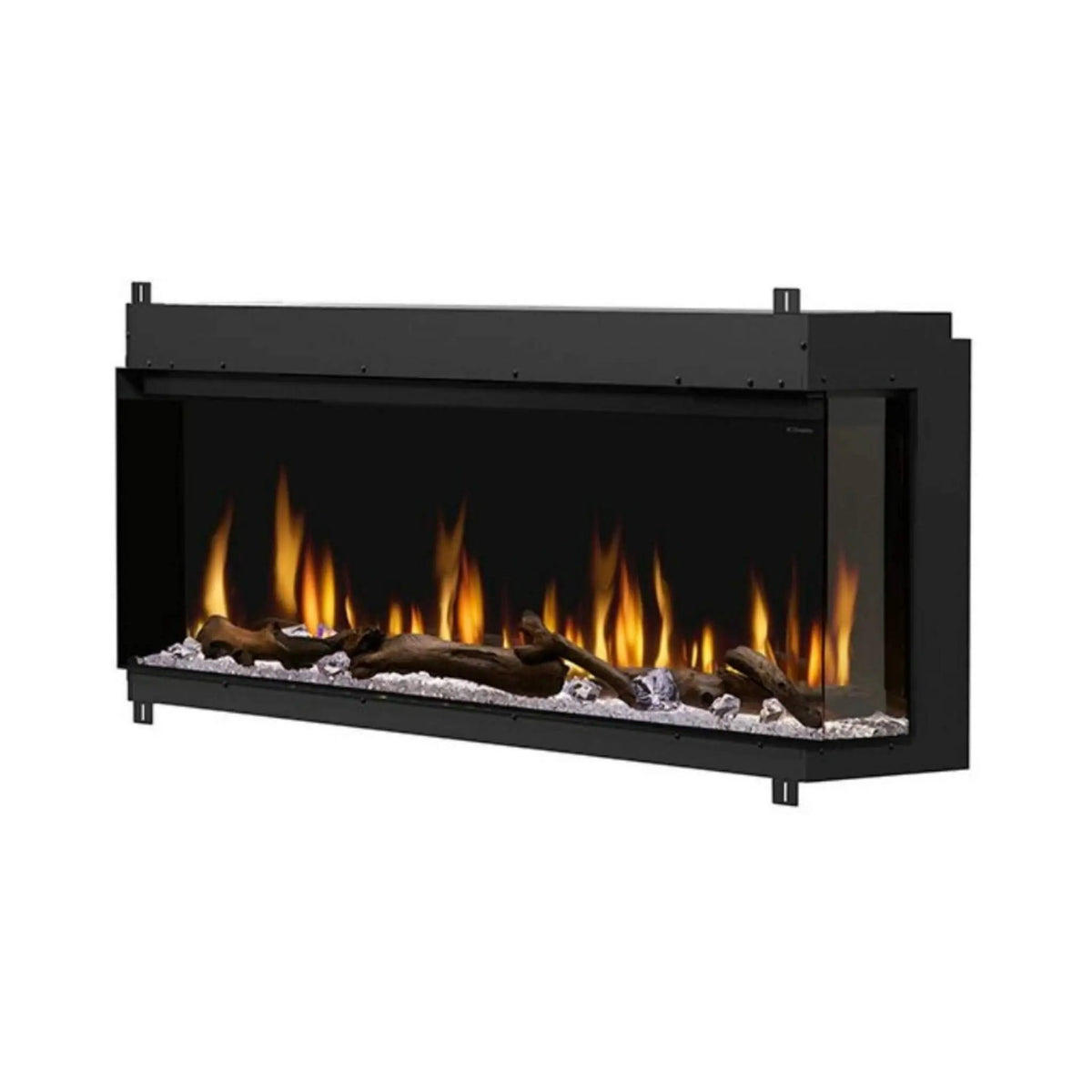Built-In Linear Electric Fireplace | Dimplex IgniteXL Bold | 60 Inch Width | Multi-Color Flames