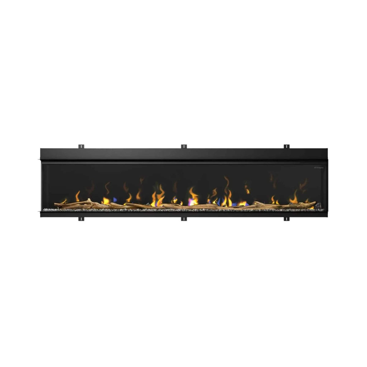 Dimplex IgniteXL Bold 100 Inch Smart Linear Multi Side View Built In Electric | 100 Inch | Electric Fireplace | Living Room