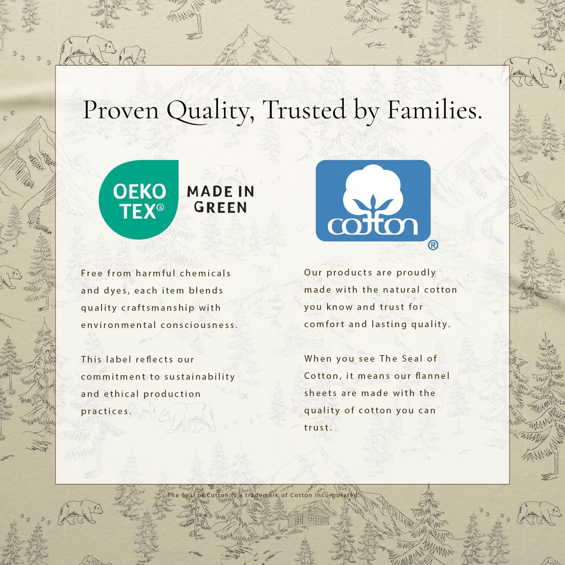 Turkish Cotton Flannel Sheet - Stratton Collection from PriceLows™