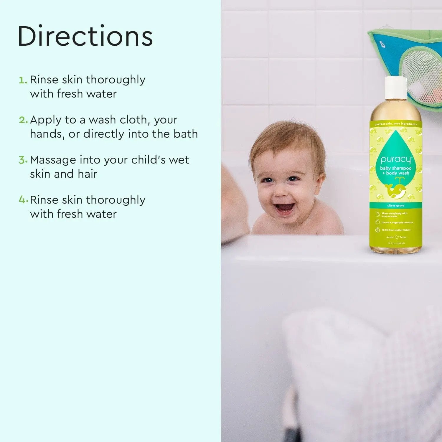 Baby Shampoo & Body Wash (Tear-Free) from PriceLows™