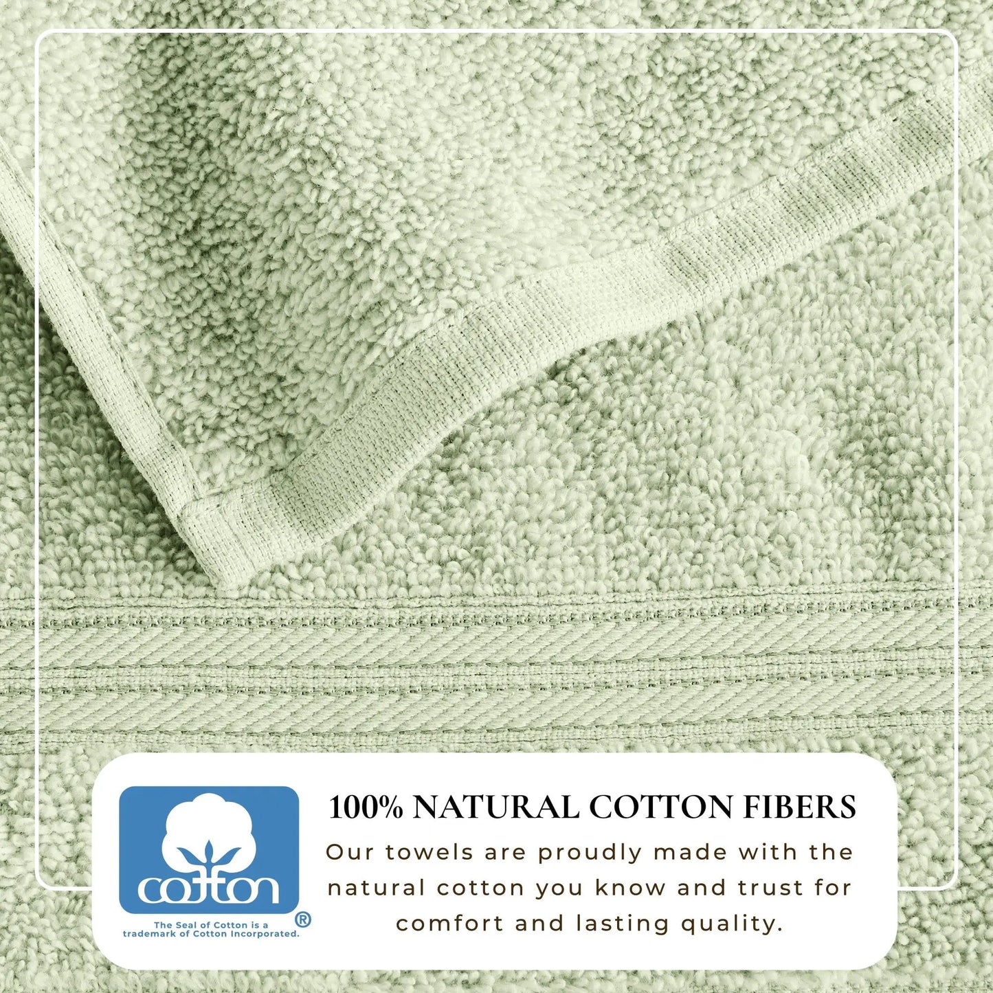 Cotton Terry Bath Towel Set - Cooper Collection from PriceLows™