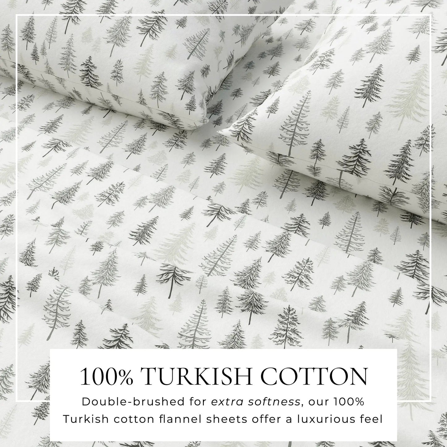 Turkish Cotton Flannel Sheet - Stratton Collection from PriceLows™