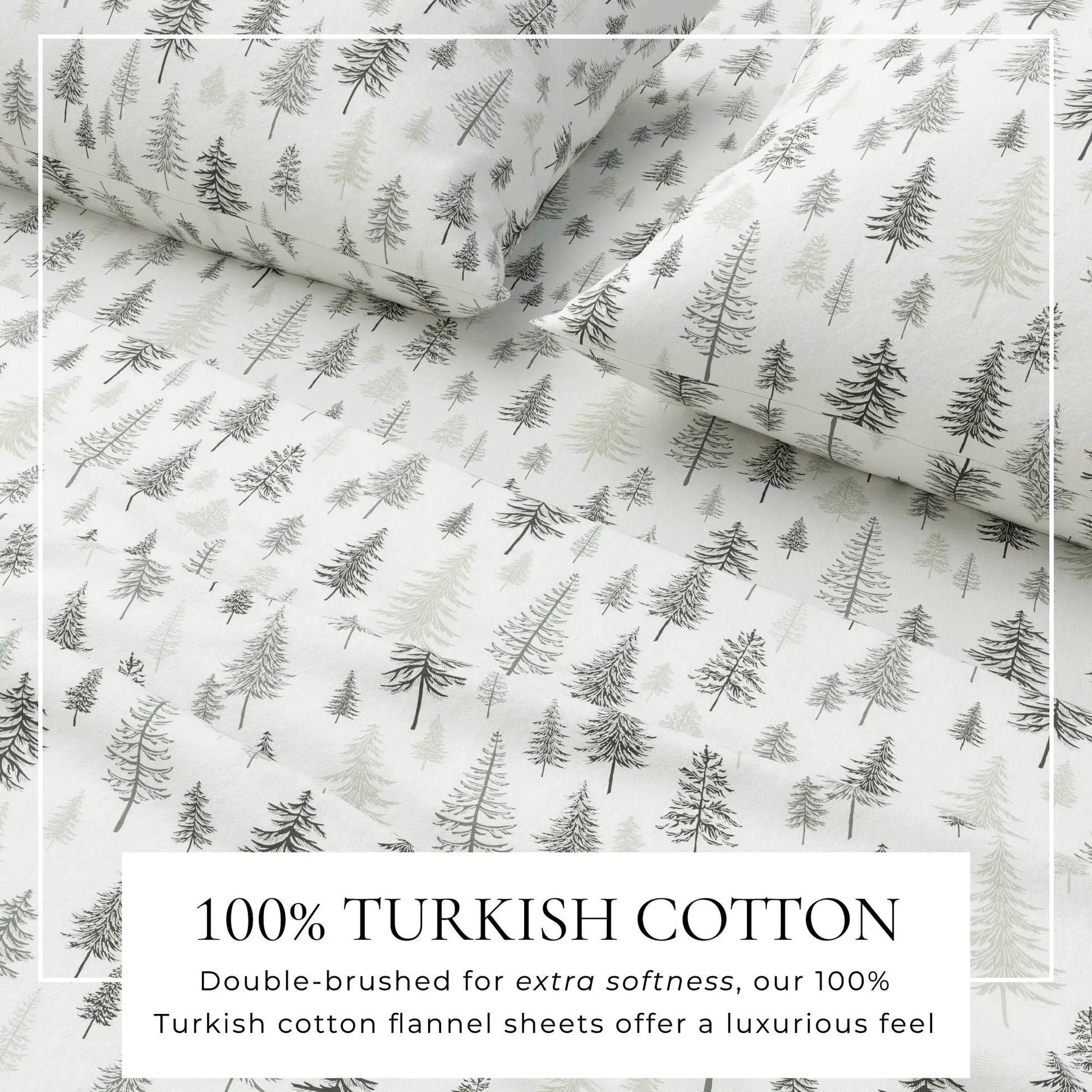 Turkish Cotton Flannel Sheet - Stratton Collection from PriceLows™