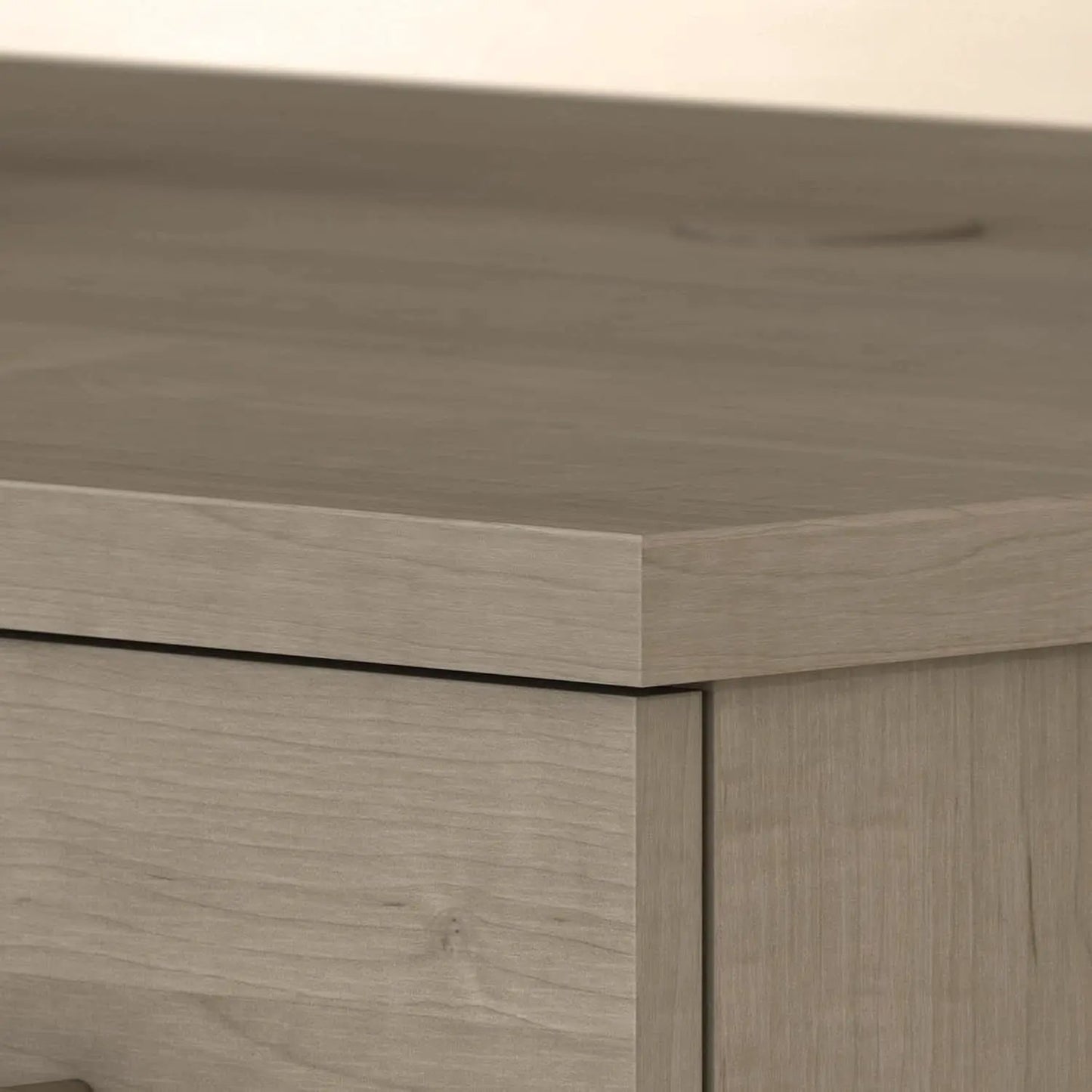 Durable 60W Office Desk with Drawers in Gray from PriceLows™