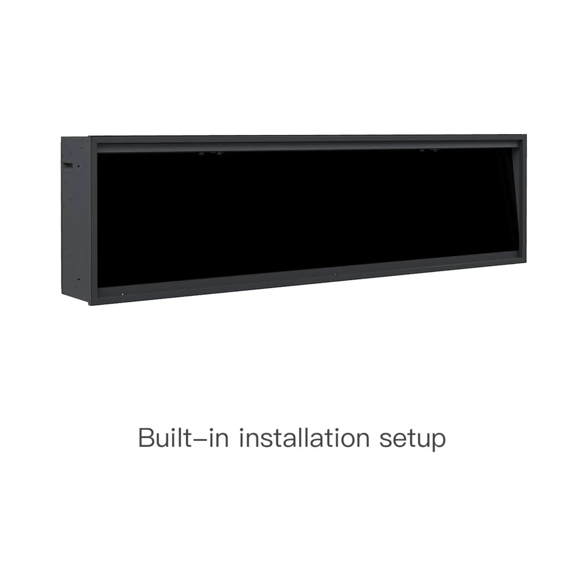 Smart Linear Electric Fireplace | Dynasty Allegro 58 Inch | Heater Timer Settings | App Control