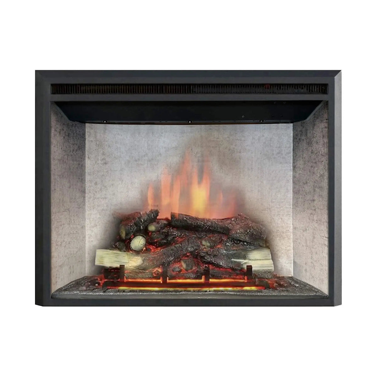 Vent Free Electric Firebox Insert | Dynasty Presto 35 Inch | Remote Control | Zero-Clearance Design