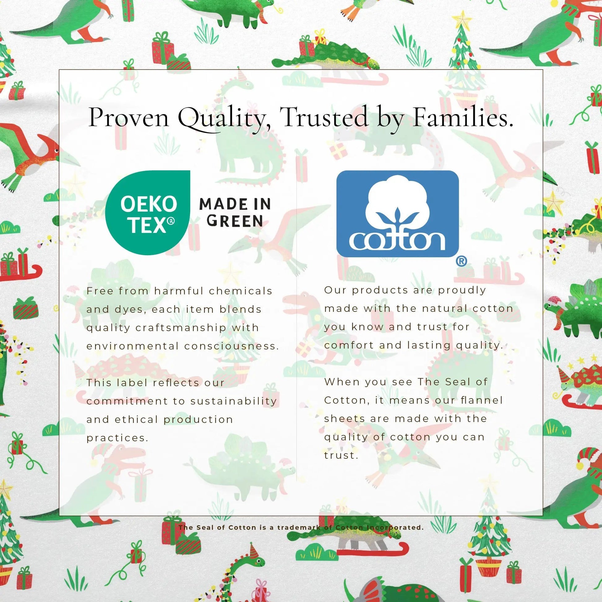 Turkish Cotton Christmas Flannel Sheet - Whittaker Collection from PriceLows™