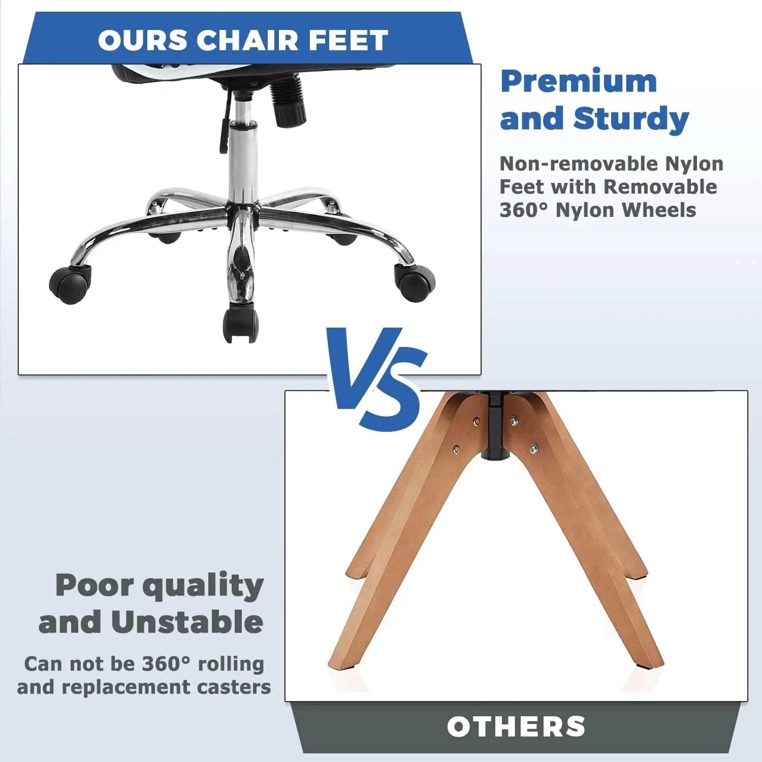 Ergonomic Gaming Chair With Height Adjustability Black from PriceLows™