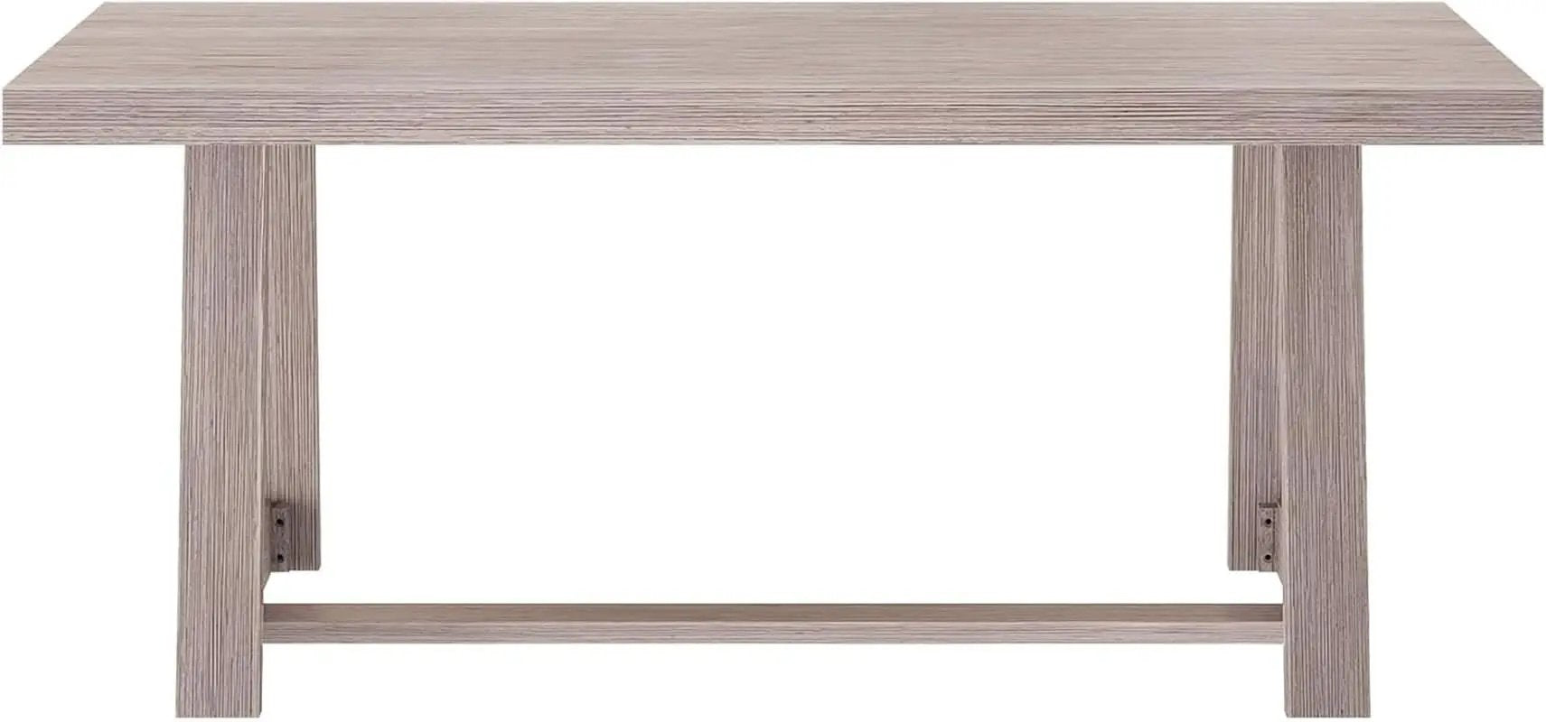 72 Inch Farmhouse Solid Wood Dining Table Rectangular Kitchen Table from PriceLows™
