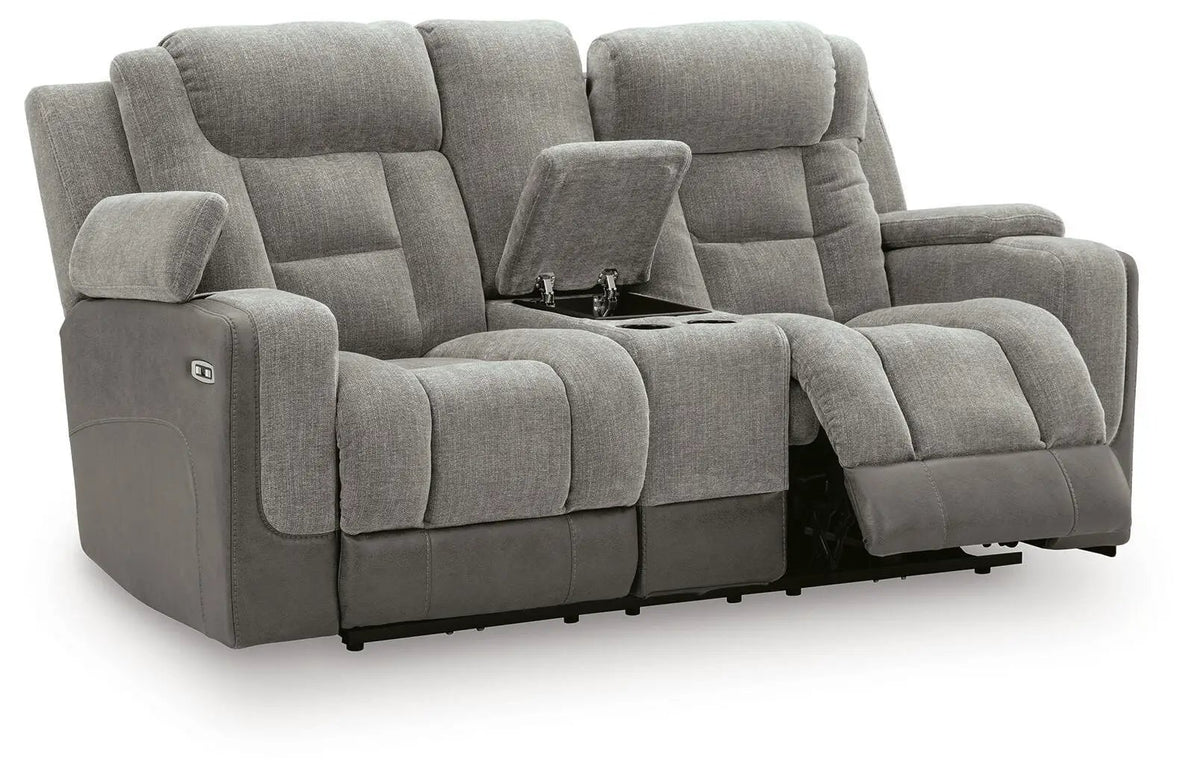 Power Reclining Loveseat | Zero Gravity | Adjustable Headrest