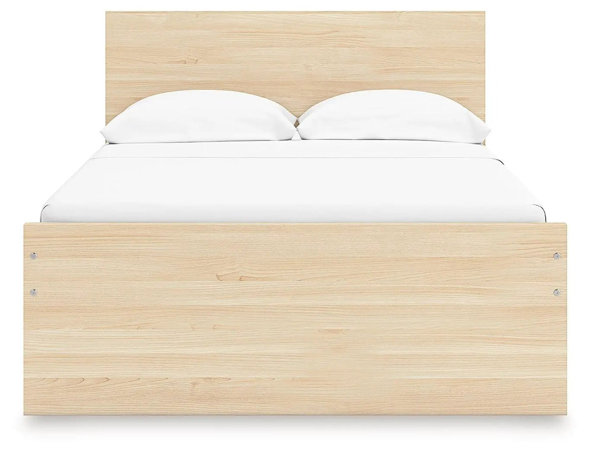 Onita Panel Platform Bed | Minimal Design | Ultra-Clean Lines | Easy-Elegant Solid Finish
