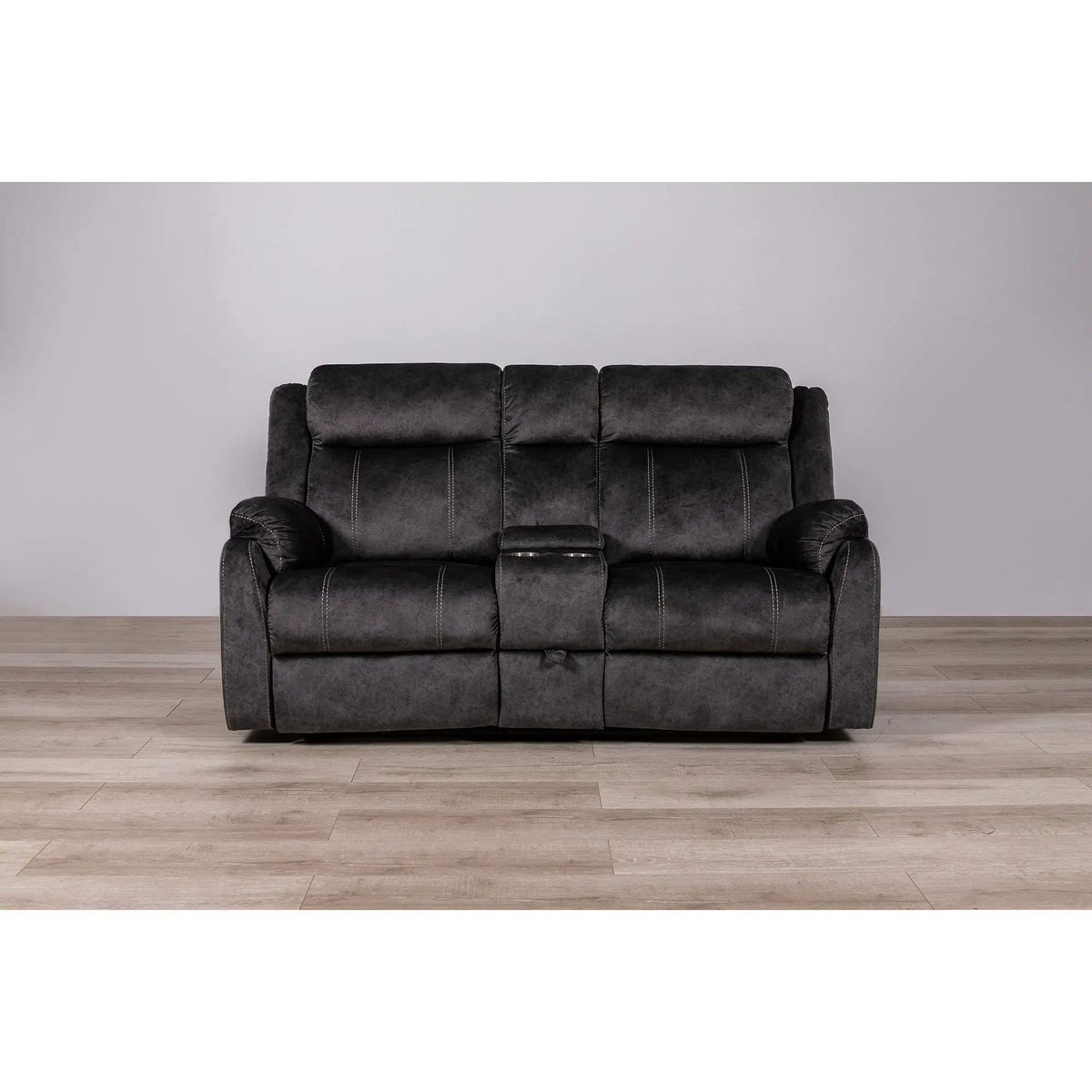 Sonet Domino Recliner Reclining Loveseat | 2 Pieces | Fabric | Living Room