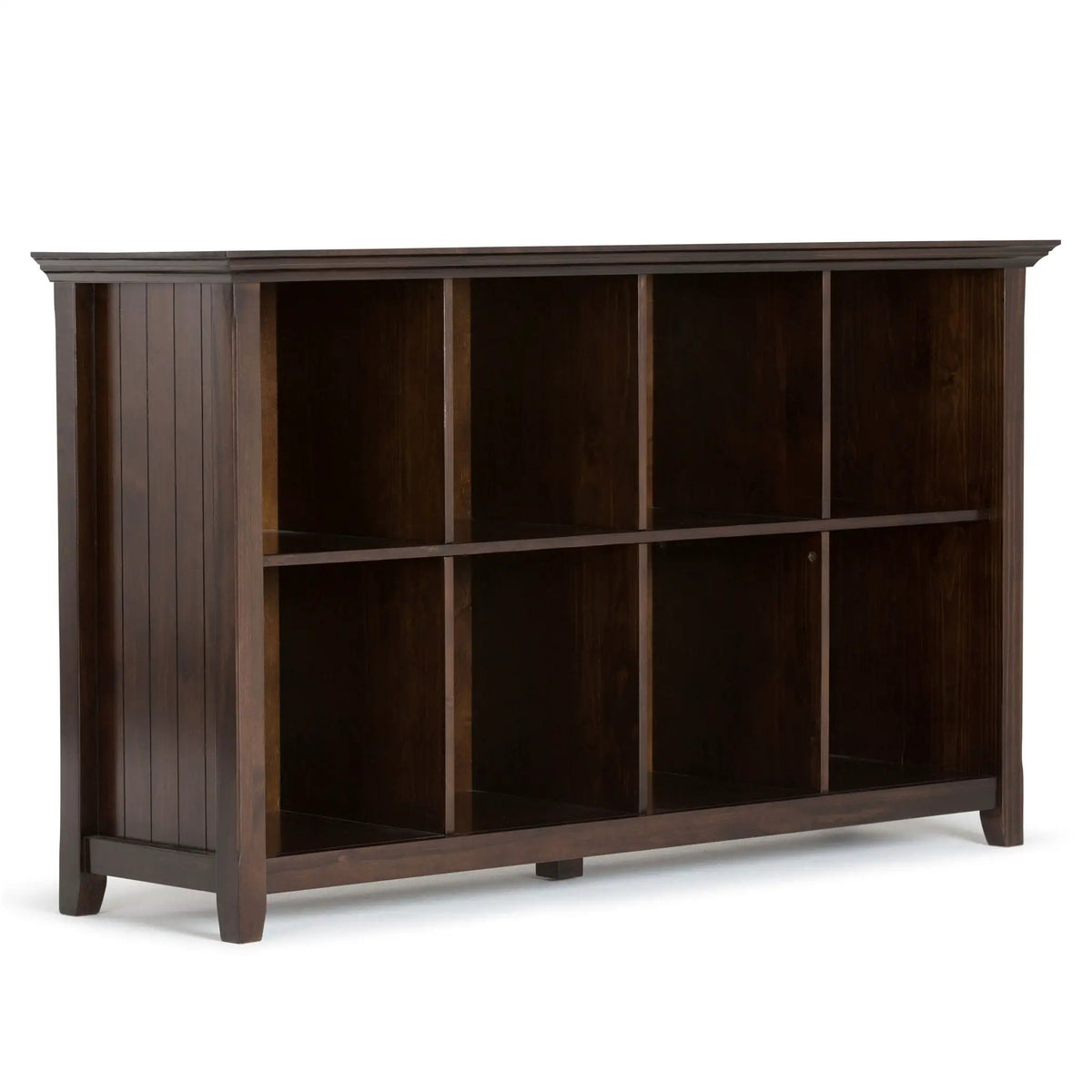 Acadian Cube Storage | Handcrafted Solid Wood | Twelve Large Cubbies | 57 Inch Width