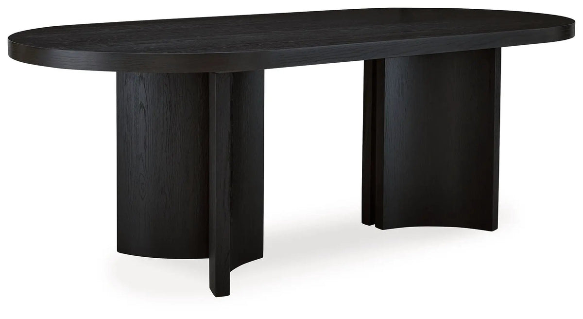 Rowanbeck Dining Room Set | 5-Piece | Contemporary Lifestyle Design | Hardwood Solids And Ash Veneer