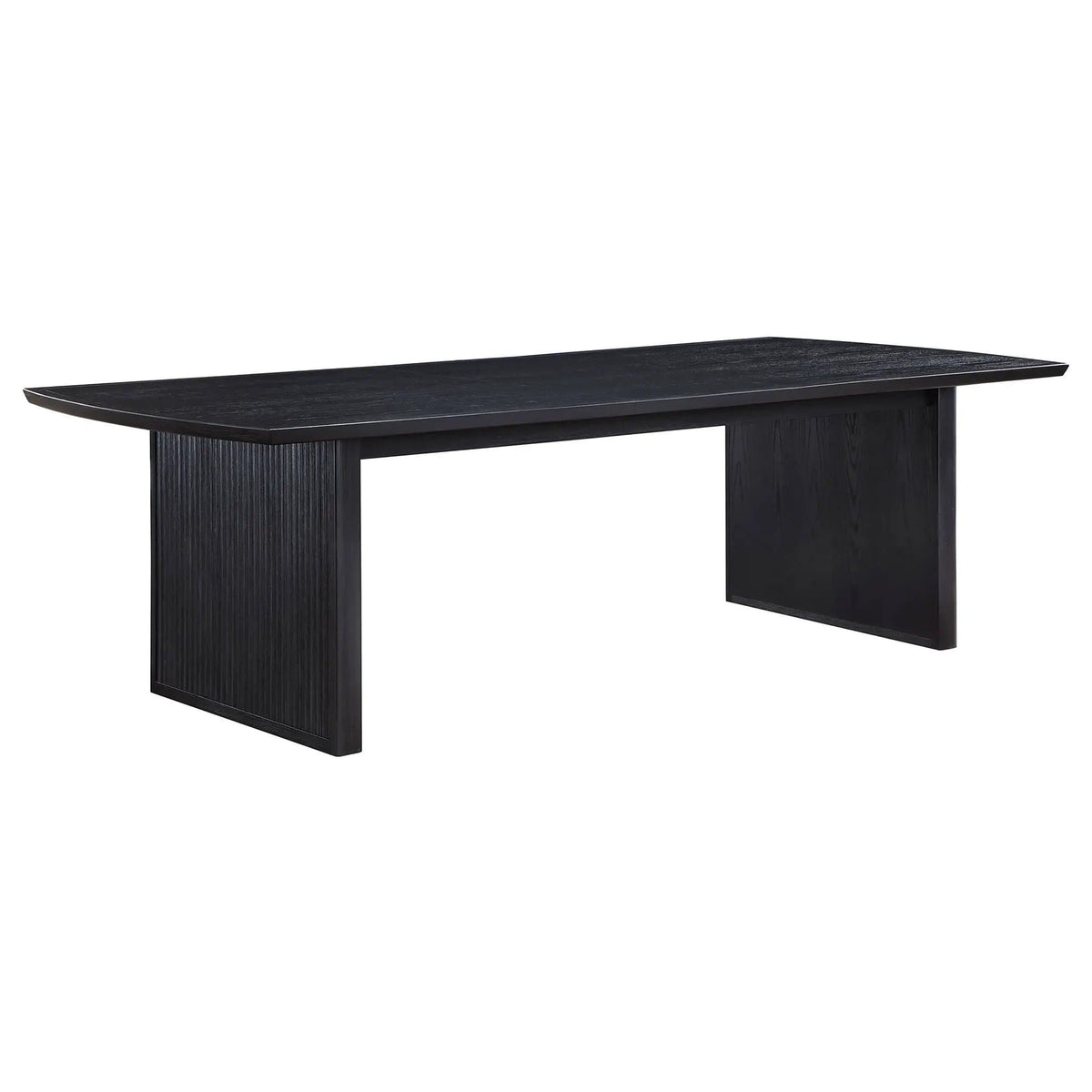 Brookmead 100-inch Extension Leaf Dining Table | 82 x 44 x 30.25 in | Wood | Black