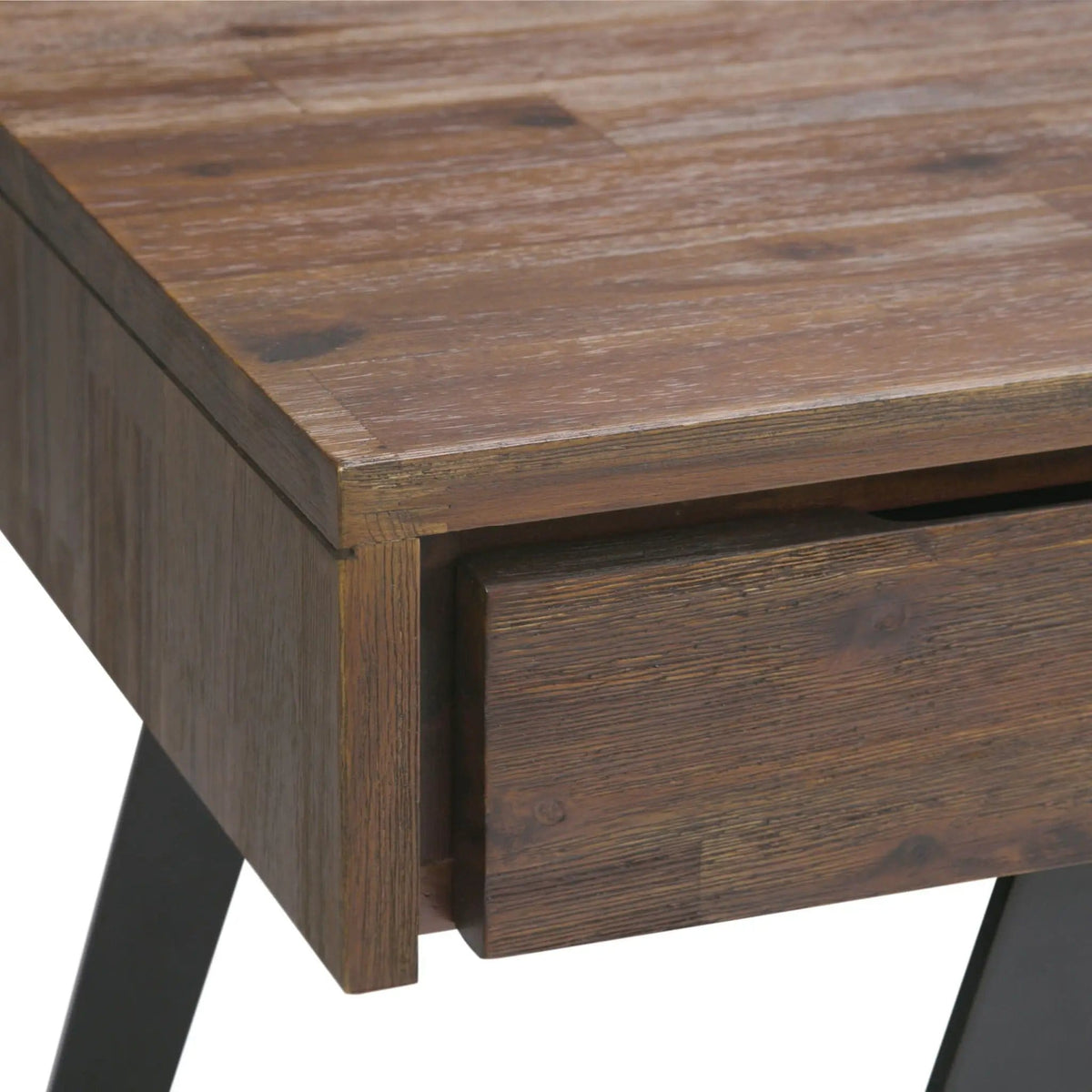Lowry Handcrafted Desk | 5 Pieces | Metal | Home Office
