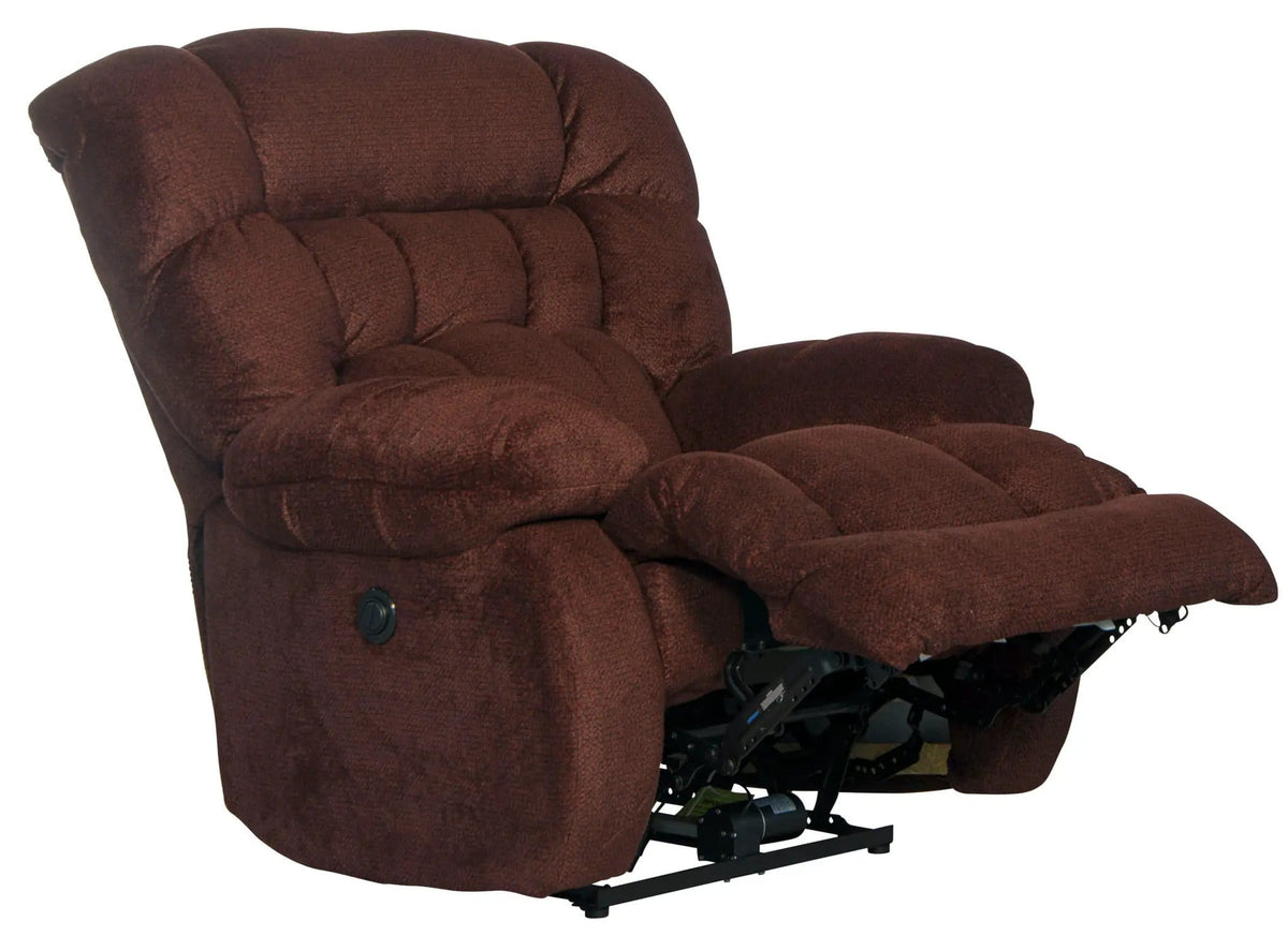 Daly Power Lay Flat Recliner Reclining Chair | 4 Pieces | Polyester & Fabric | Living Room
