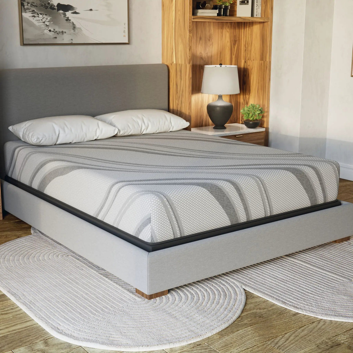Gel Memory Foam Mattress | 10 Inch | Adaptive Cooling Foam