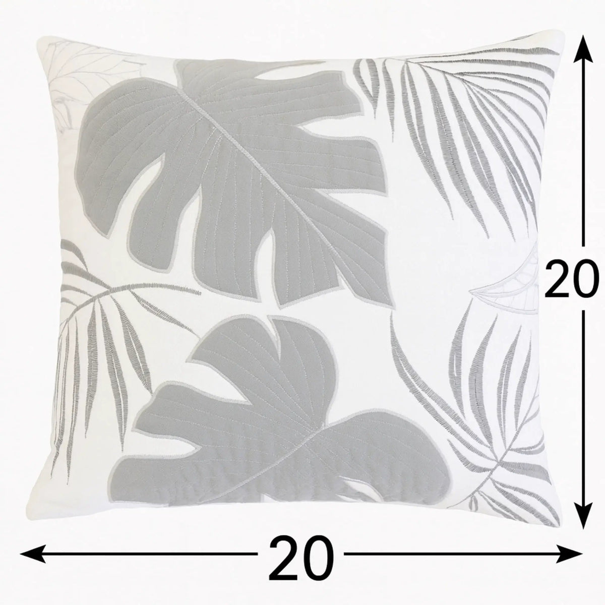 Autumn Leaf Accent Pillow | 20X20 Inches | Hidden Zipper | Optional Insert